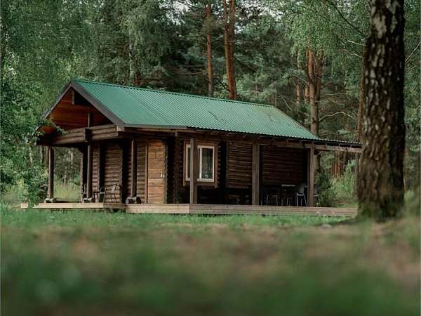 Домик рыбака из бруса